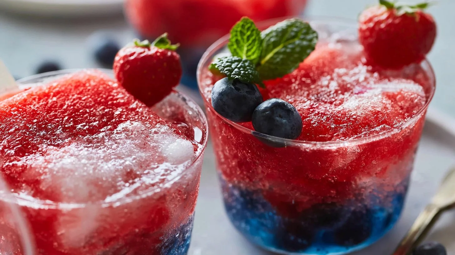 4TH OF JULY BOMB POP PUNCH CUPS: Easy and Refreshing Summer Treat