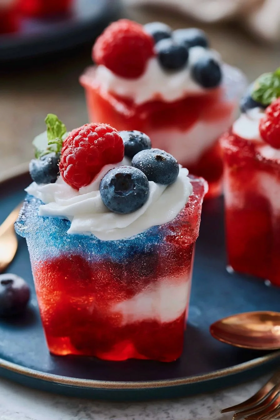 4TH OF JULY BOMB POP PUNCH CUPS: Easy and Refreshing Summer Treat