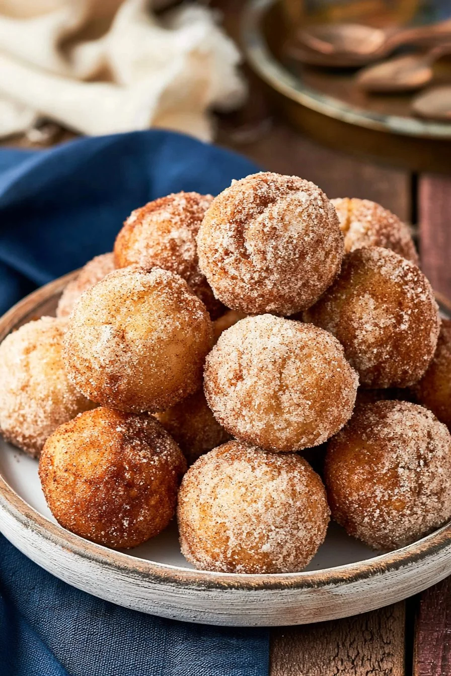 Cinnamon Sugar Donut Holes