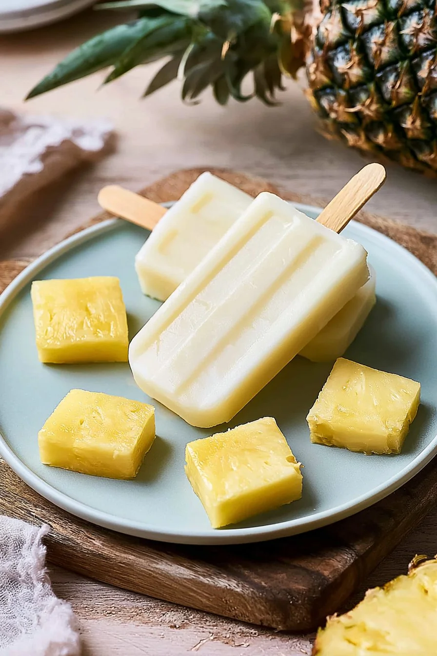 Pina Colada Popsicle