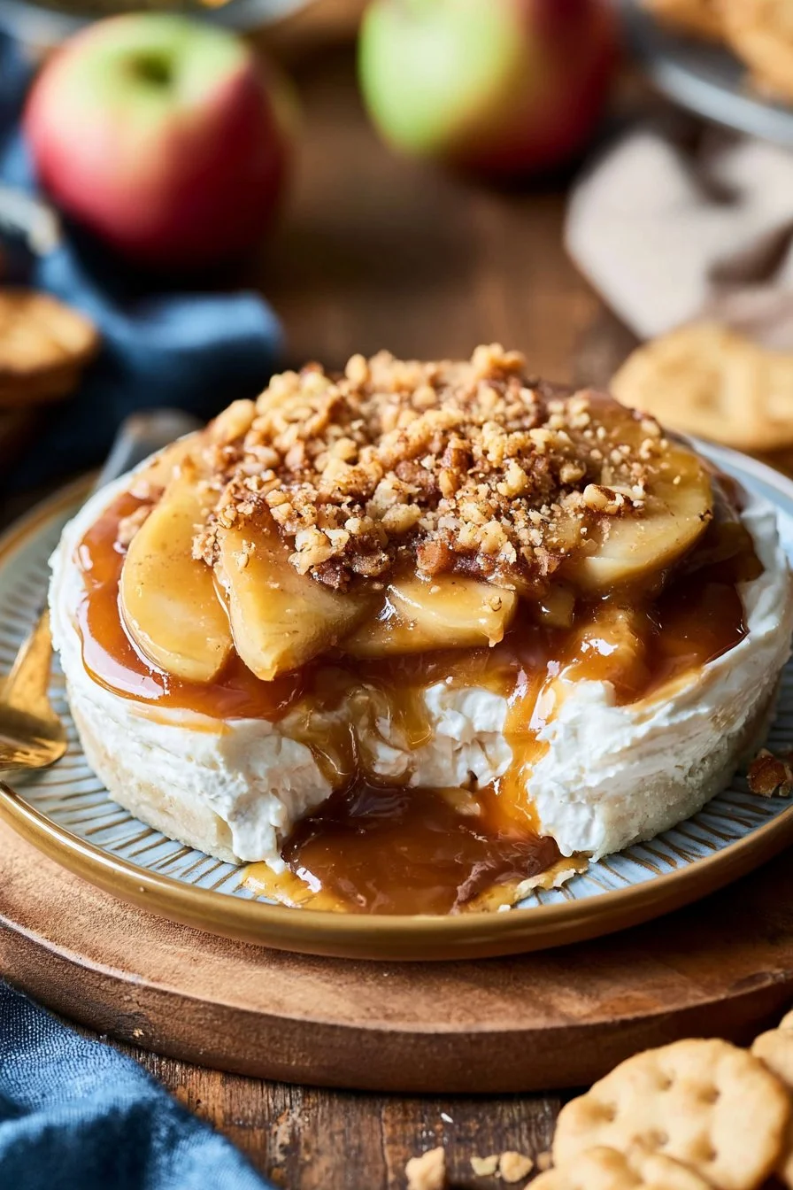 Caramel Apple Cheesecake Dip