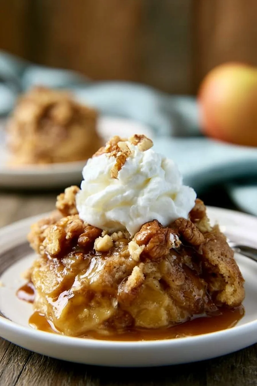 Caramel Apple Dump Cake Recipe