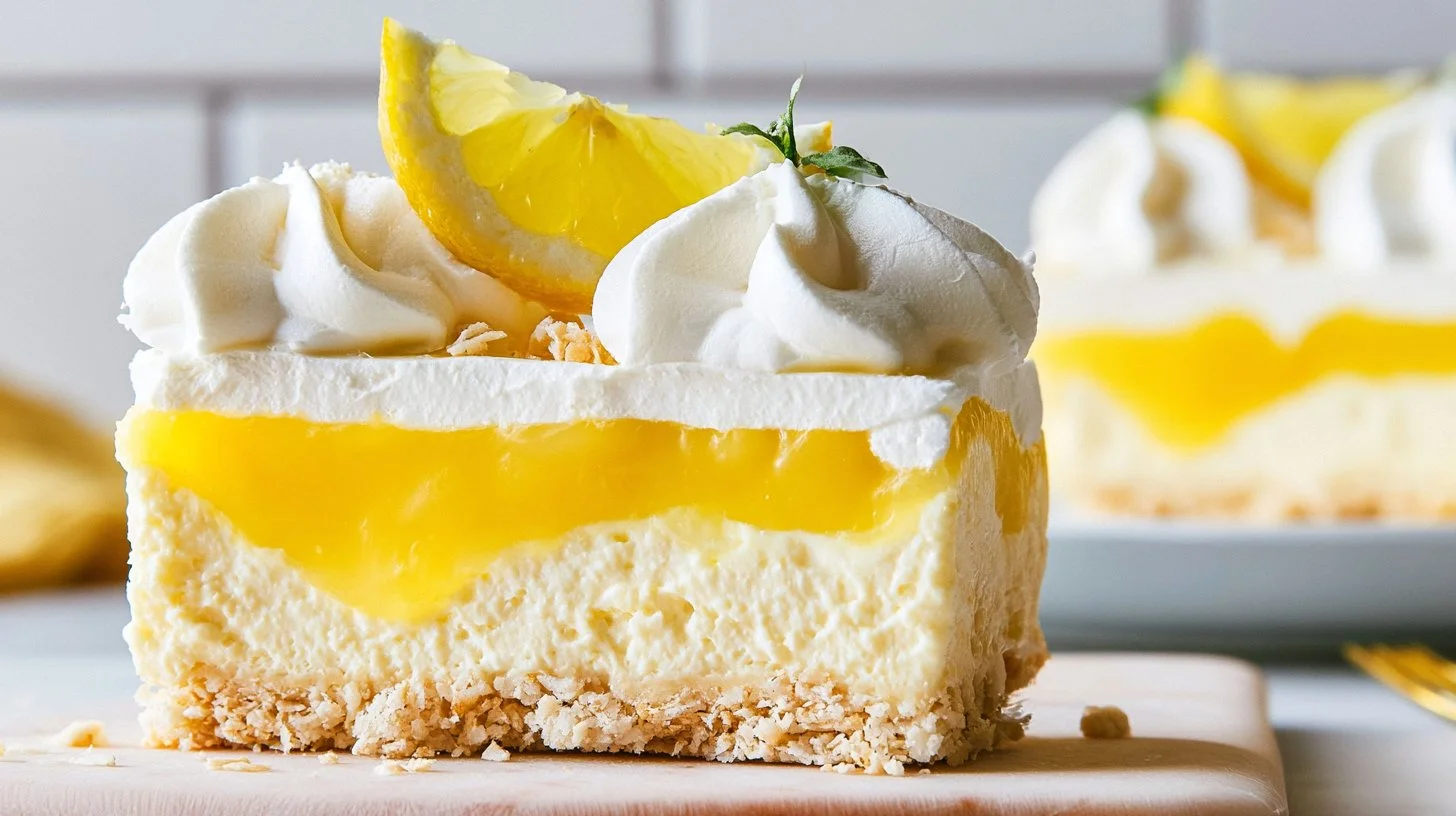 Easy Lemon Lush Layered Dessert