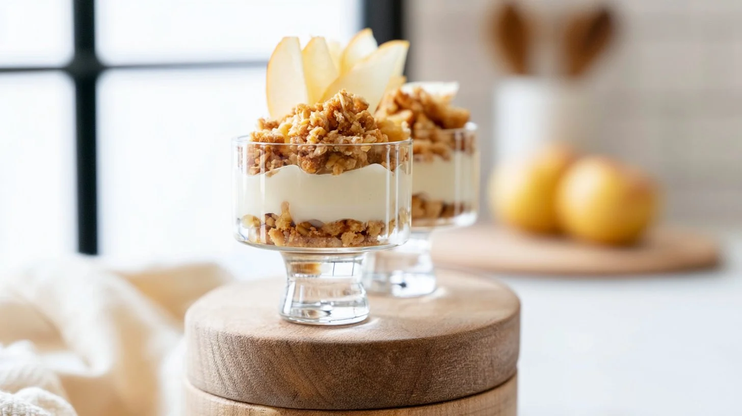 Easy No-Bake Apple Cheesecake Parfait — Quick, Delicious Dessert