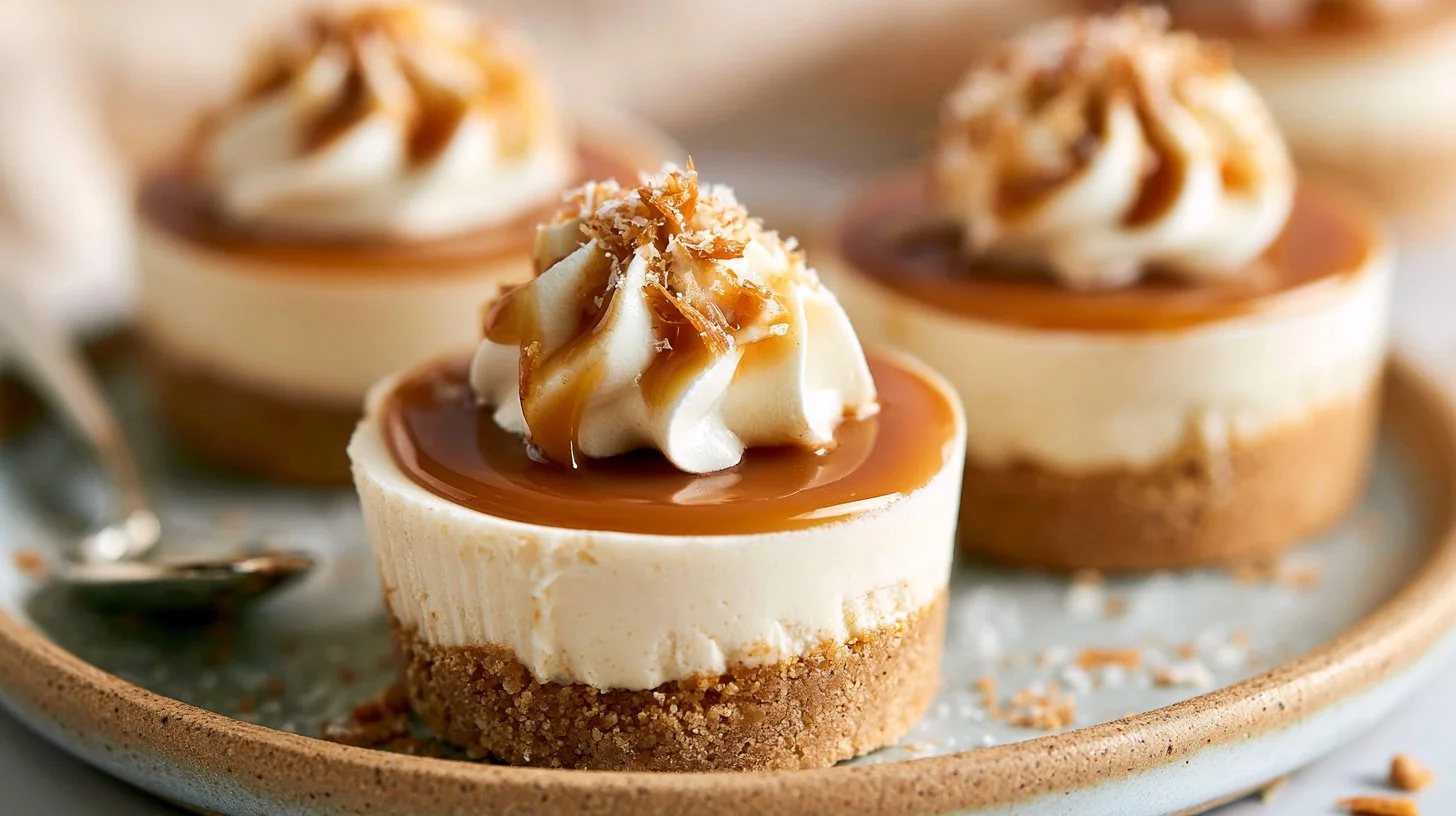 Easy No-Bake Salted Caramel Cheesecake Cups – Quick Dessert
