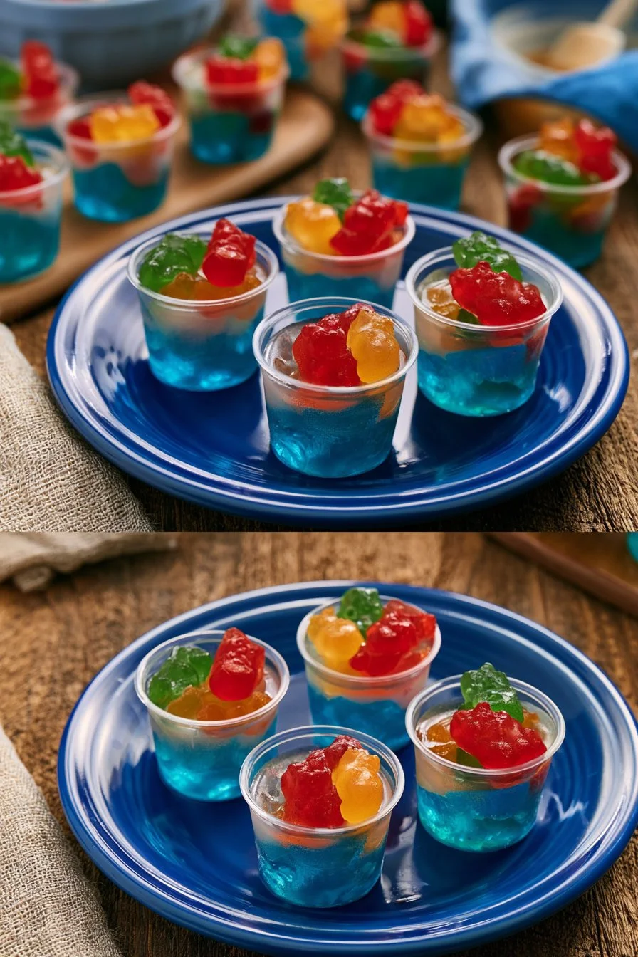Gummy Bear Pool Party Cups