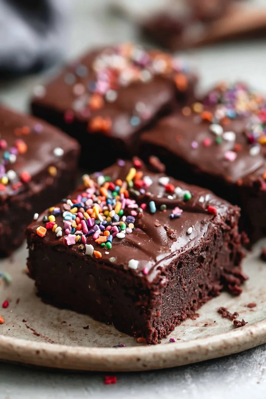 Homemade Cosmic Brownies - Live Well Bake Often