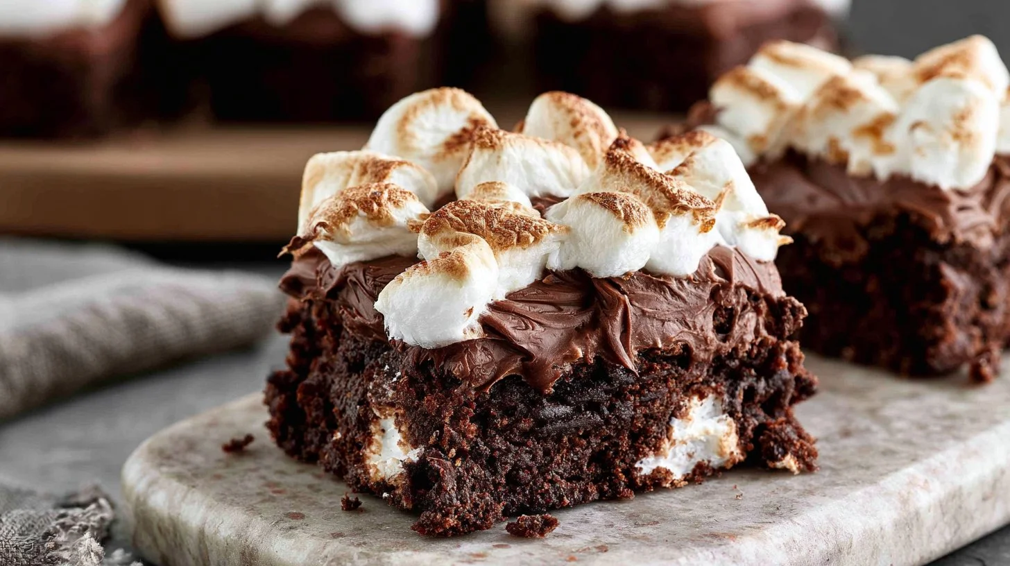 Mississippi Mud Brownies (Marshmallow Brownies)