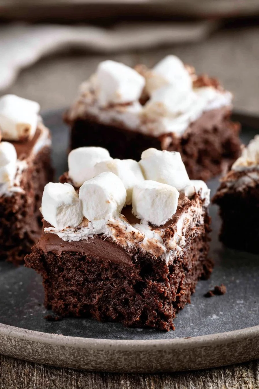 Mississippi Mud Brownies (Marshmallow Brownies)