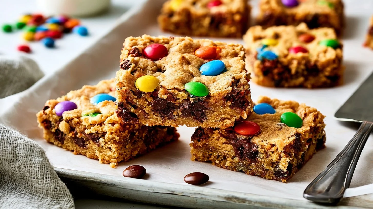 Monster Cookie Bars