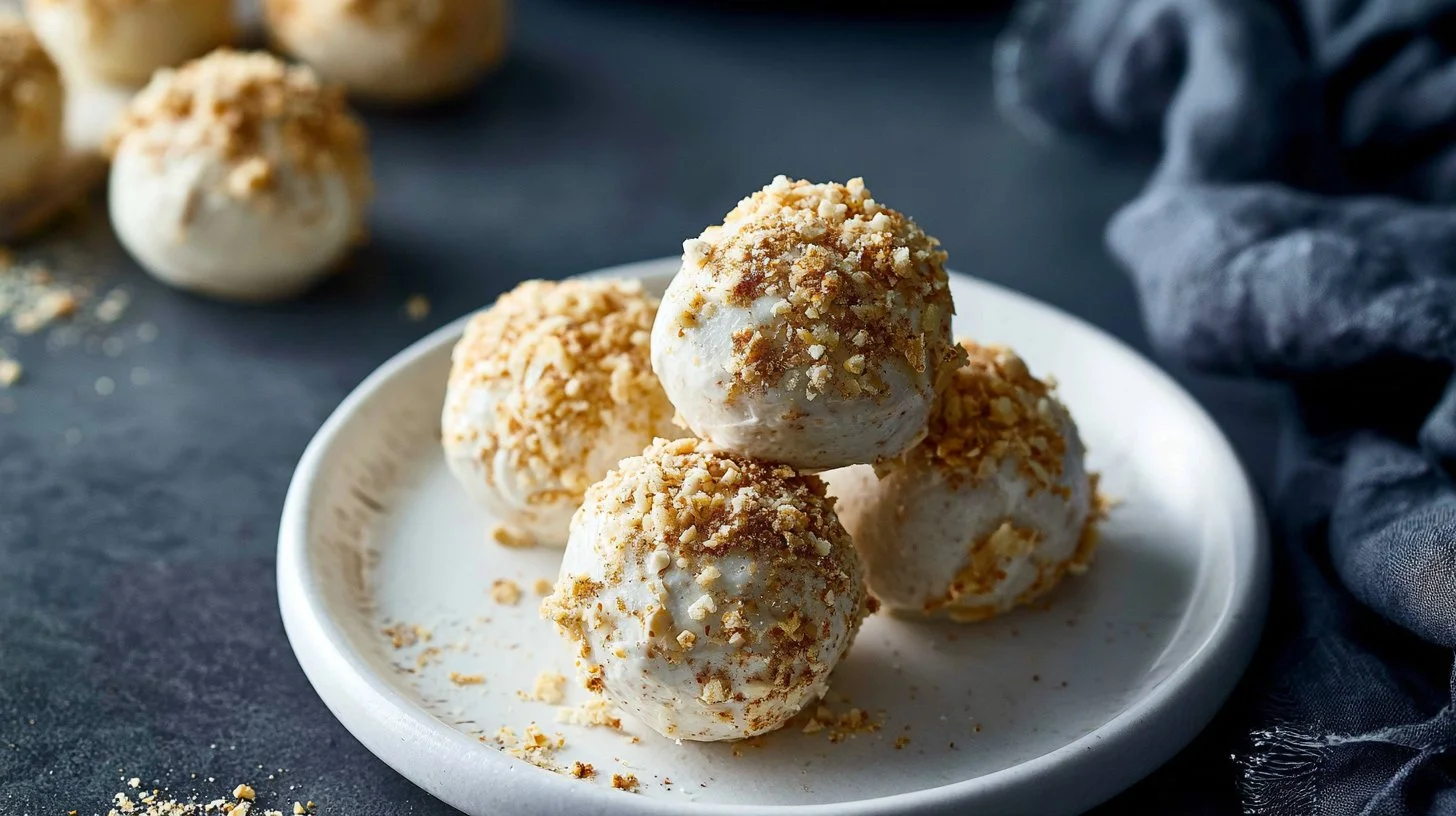 No Bake Pumpkin Cheesecake Balls