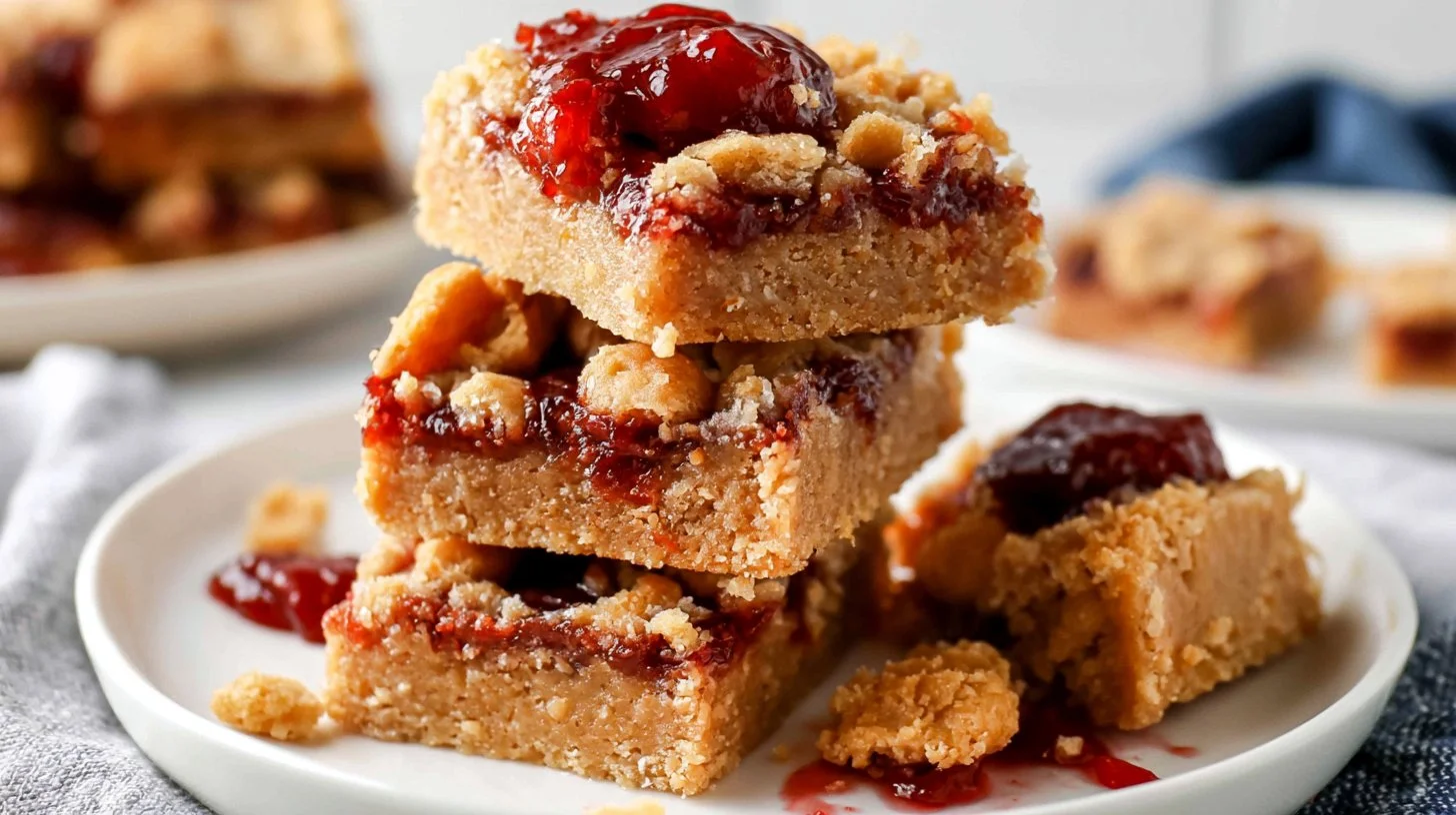 Peanut Butter and Jelly Bars