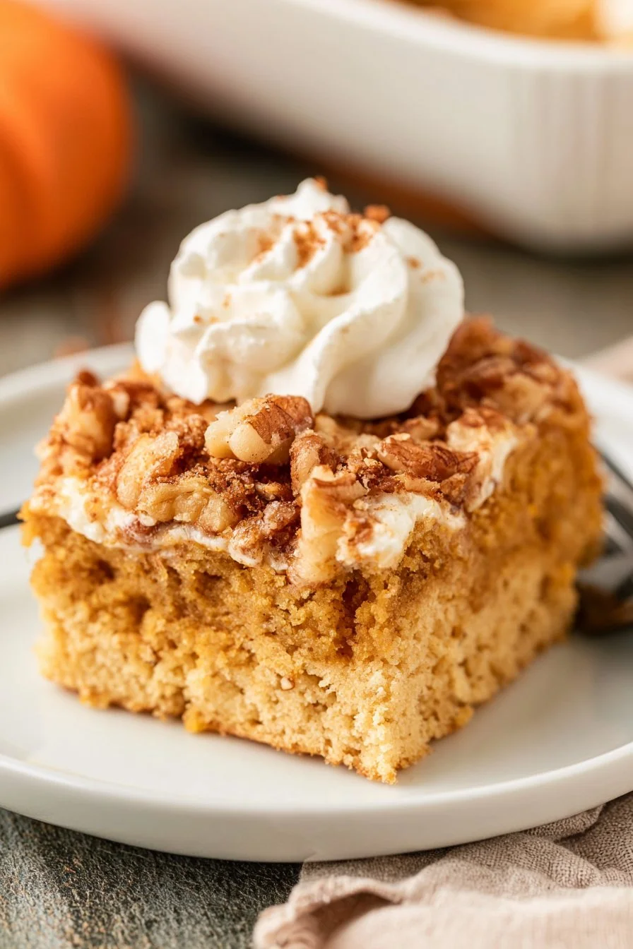 Pumpkin Dump Cake