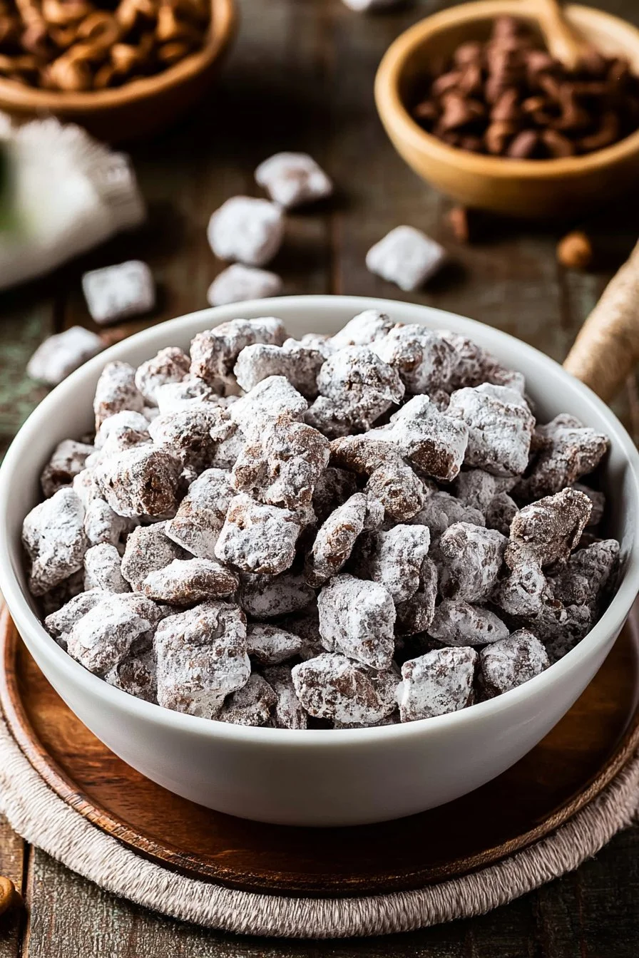Puppy Chow Recipe (Muddy Buddies)