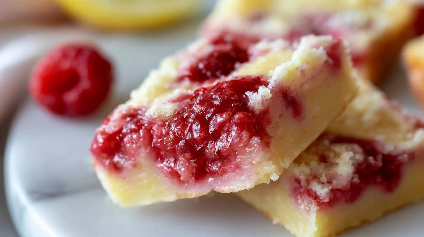 Raspberry Lemonade Bars
