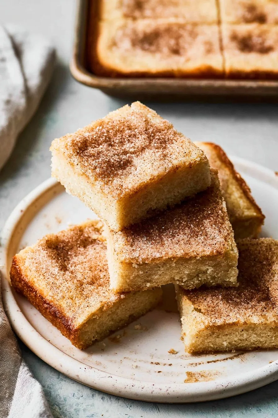 Snickerdoodle Bars