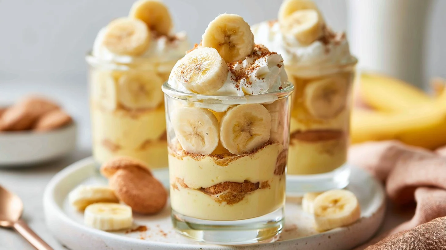 Southern Banana Pudding Cups Recipe