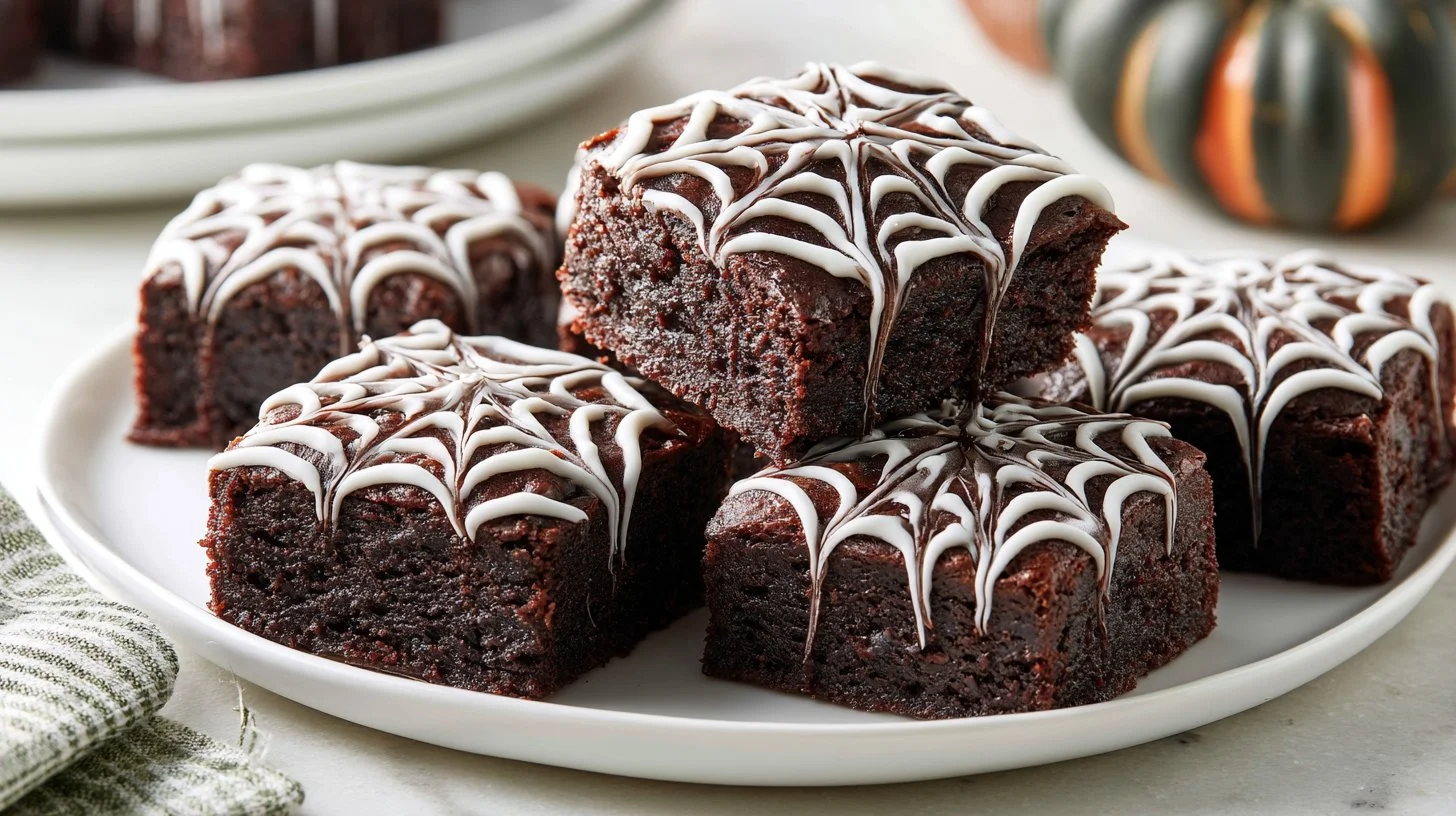 Spiderweb Brownies: Easy Halloween Treat – Family Favorite