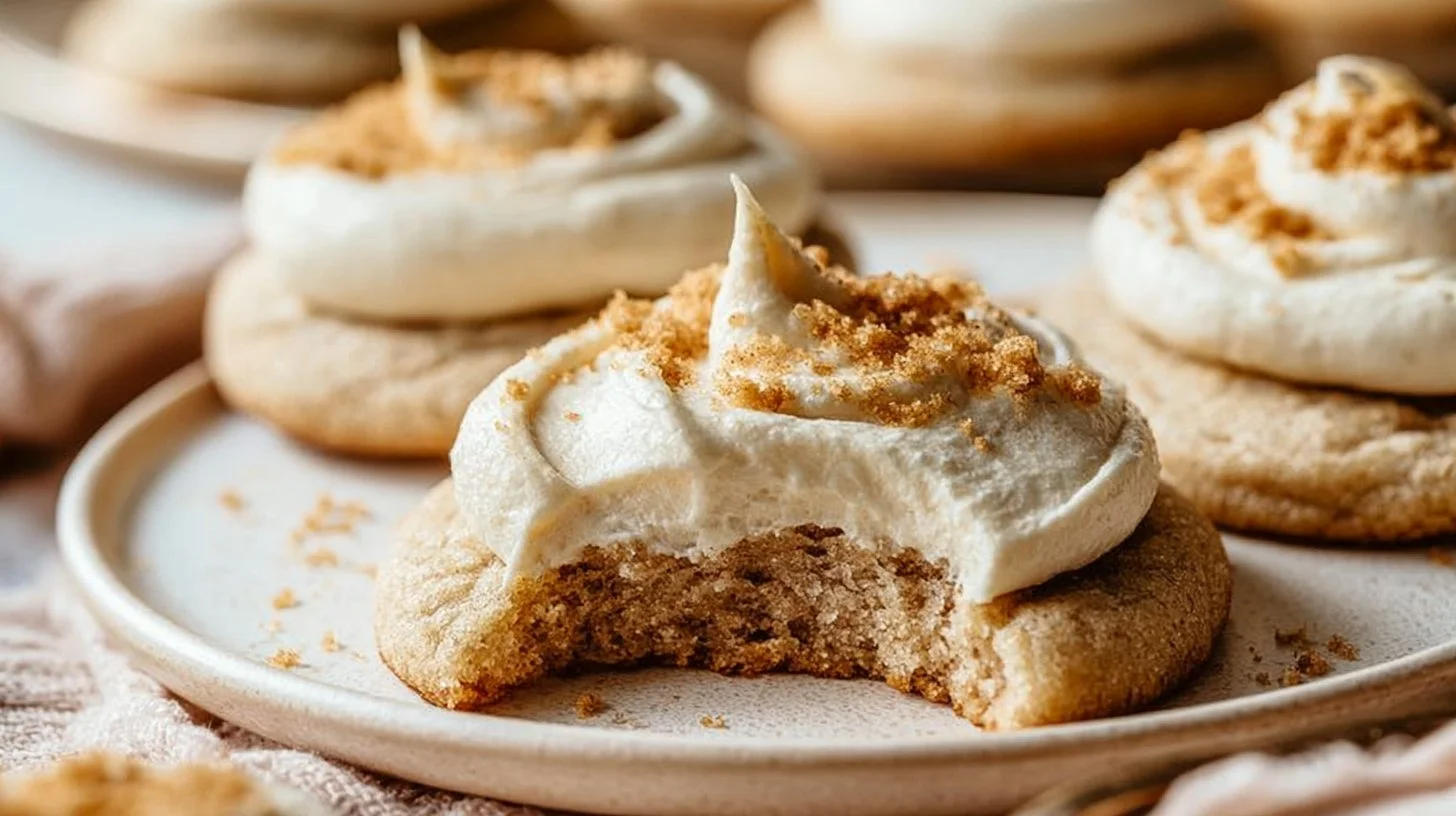 Taylor Swift’s Soft Chai Sugar Cookies with Vanilla Bean Cream Cheese Frosting