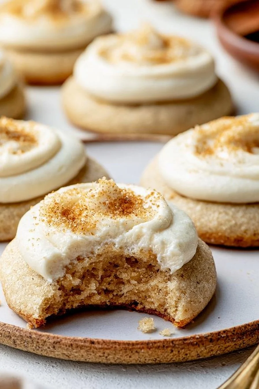 Taylor Swift’s Soft Chai Sugar Cookies with Vanilla Bean Cream Cheese Frosting