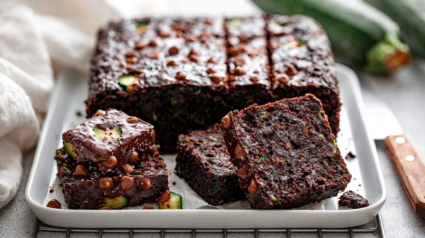 Chocolate Zucchini Snack Cake