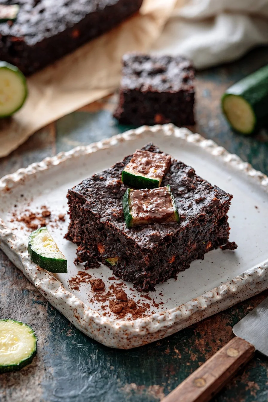 Chocolate Zucchini Snack Cake