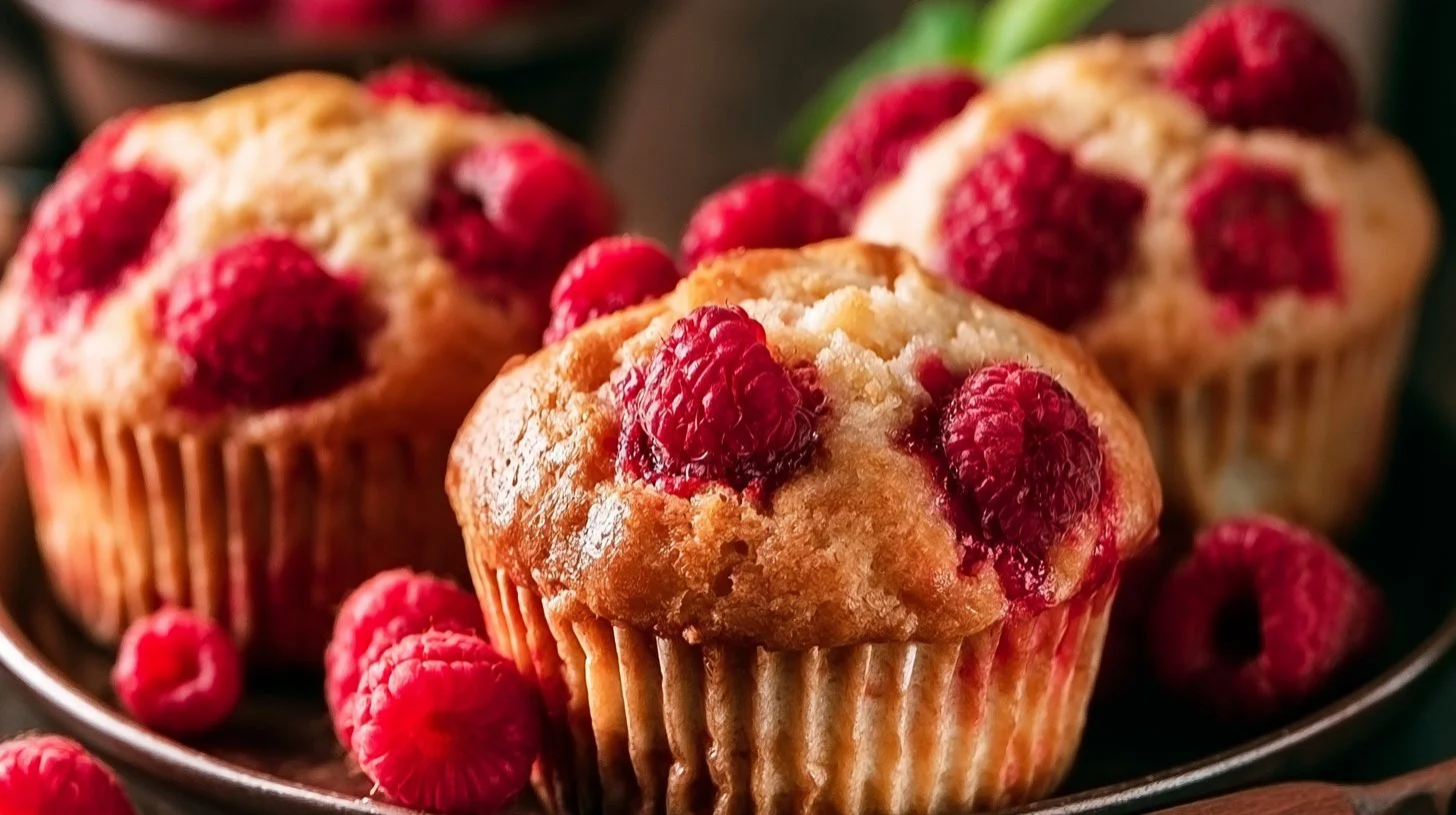 Fresh Raspberry Muffins