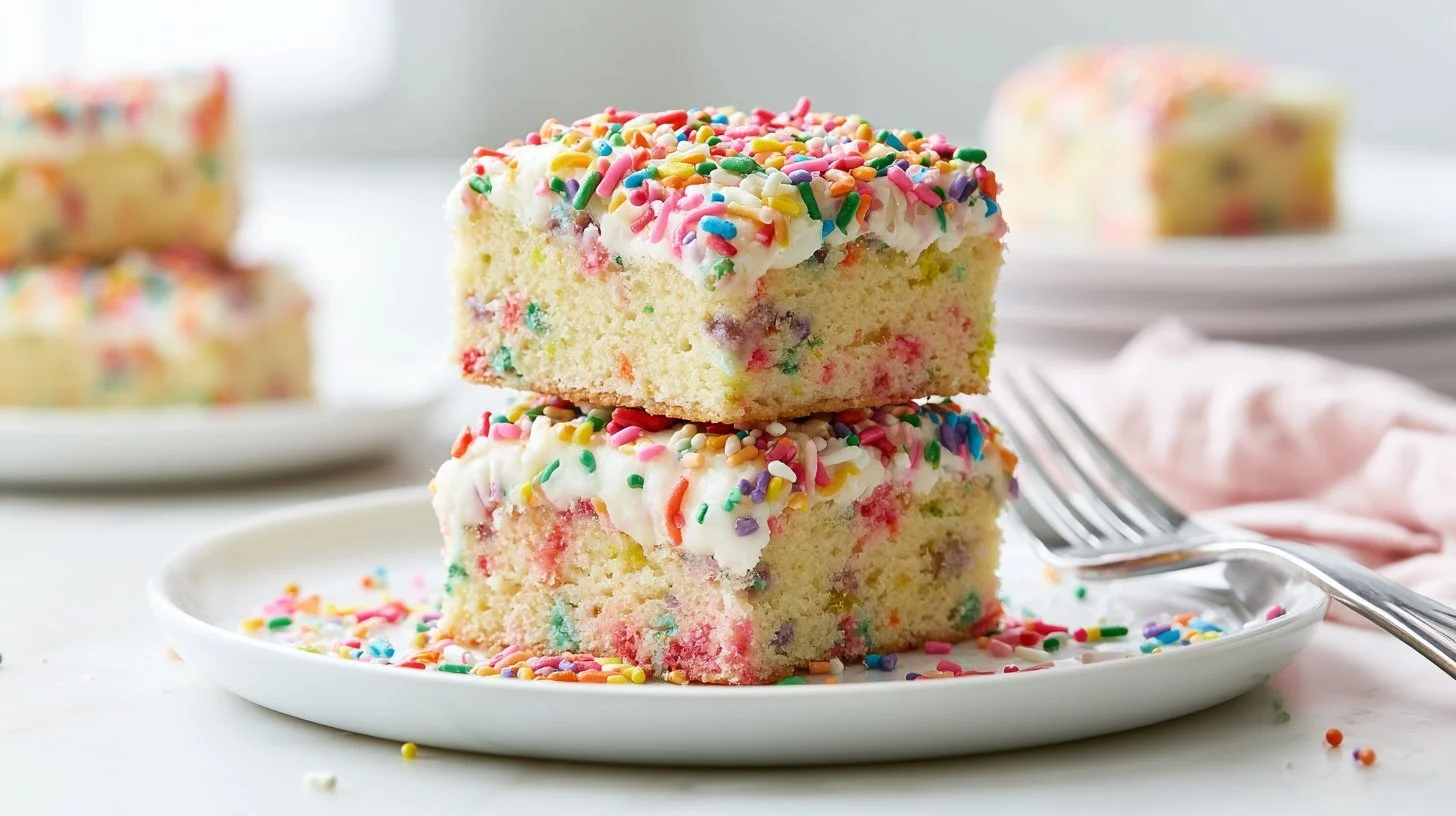 Funfetti Sugar Cookie Bars