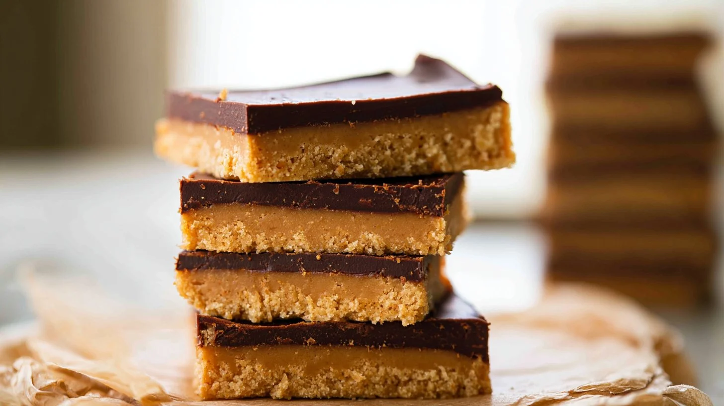 No Bake Chocolate Peanut Butter Bars: Quick, Easy, Homemade