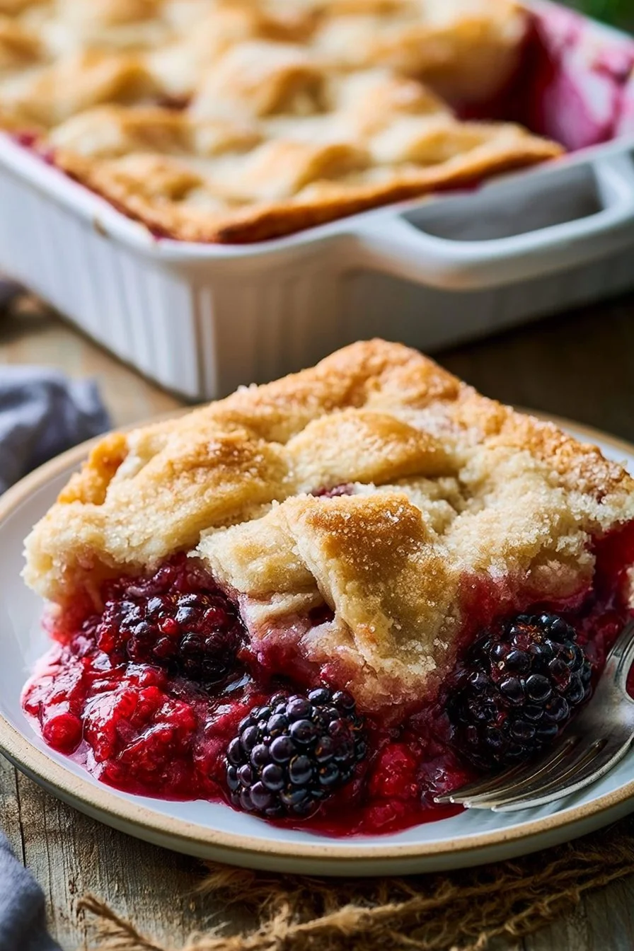 Old-Fashioned Blackberry Cobbler
