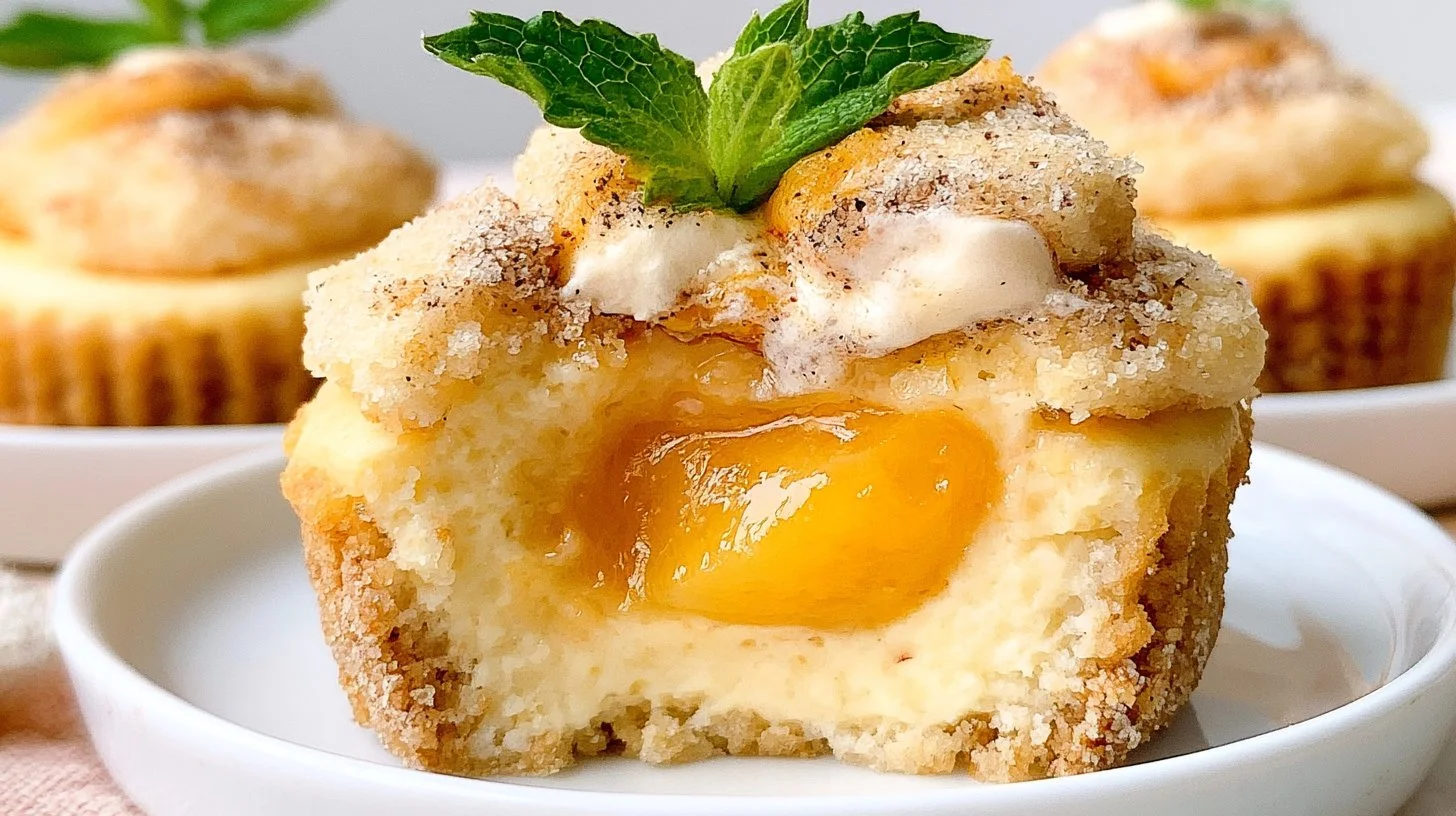 Peach Cobbler Mini Cheesecakes: Easy Minis for Family Gatherings