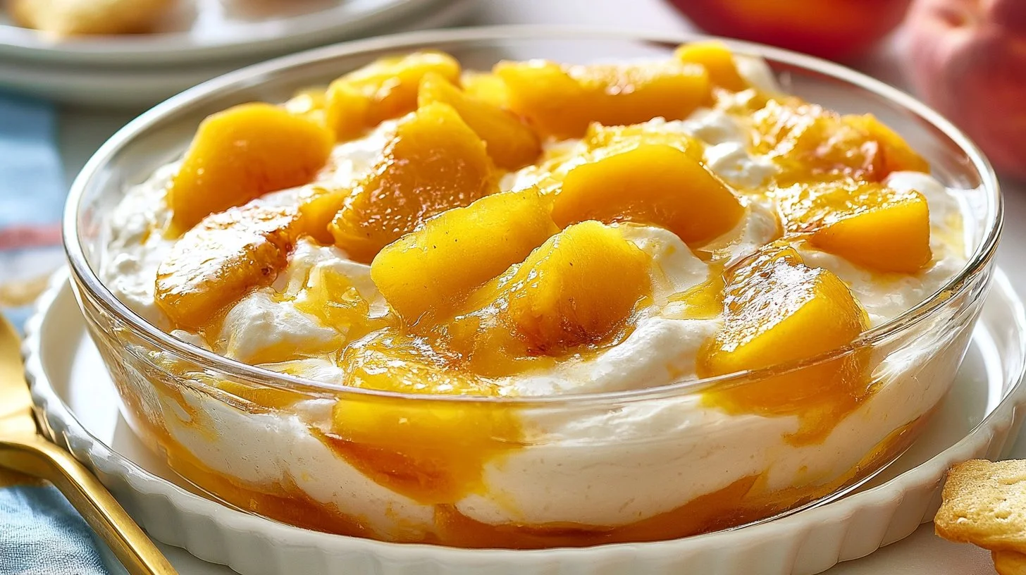 Peach Pie Dip