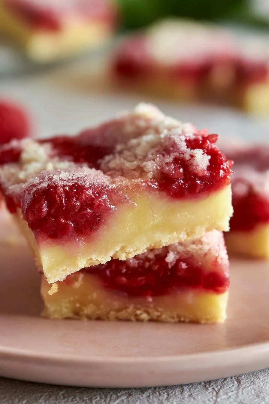 Raspberry Lemonade Bars