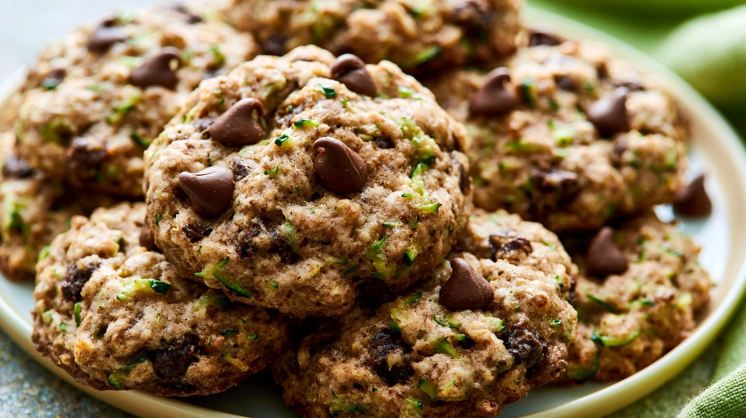 Zucchini Chocolate Chip Cookies