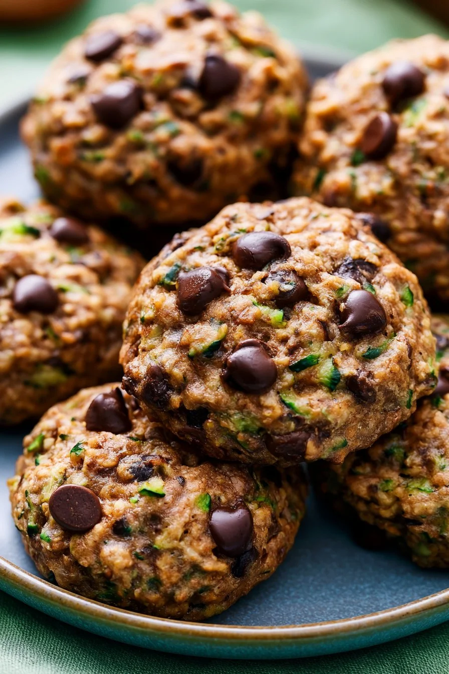 Zucchini Chocolate Chip Cookies