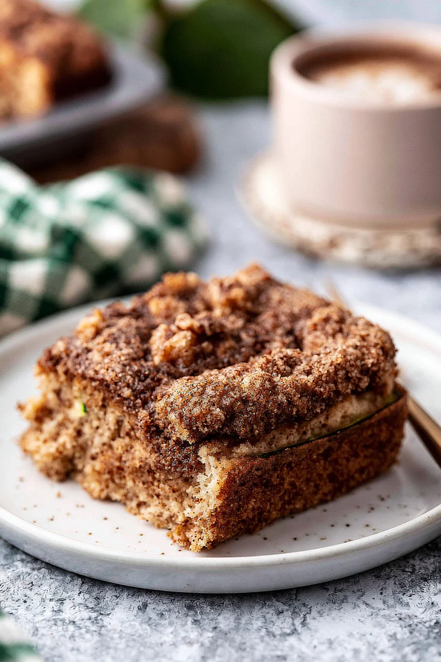 Zucchini Coffee Cake